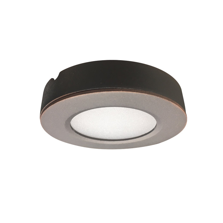 Nora NMP2-LED40BZ 24V Josh LED Puck Light, 300lm / 4000K, Bronze Finish