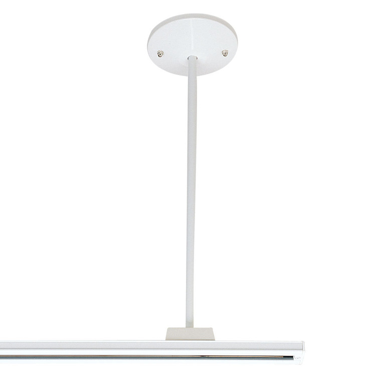 Nora NT-305W 18 inch Pendant Assembly Kit for Track Systems, White Finish