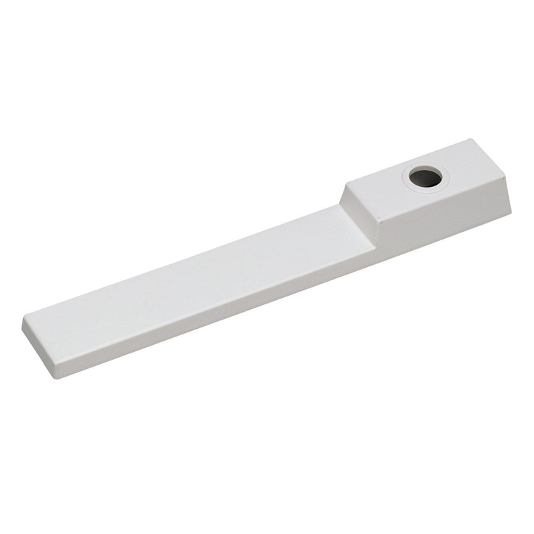 Nora NT-326W Wire Way Cover for Track Systems, White Finish