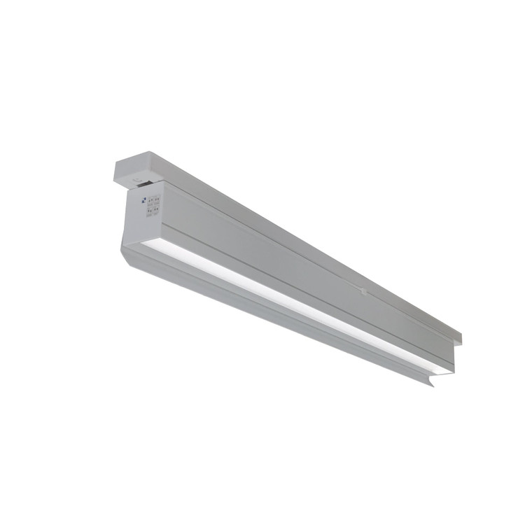 Nora NTE-LIN4VISS 4-ft Visor for T-Line Linear LED Track Head, Silver