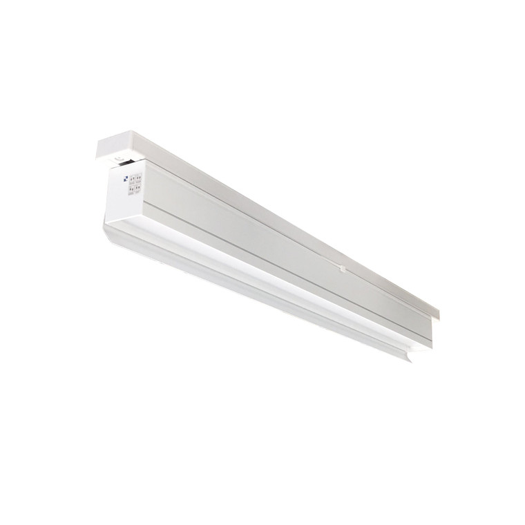 Nora NTE-LIN4VISW 4-ft Visor for T-Line Linear LED Track Head, White