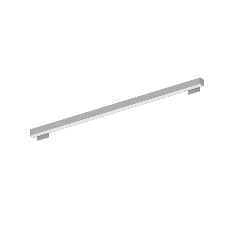 Nora NWLIN-81035A/L4P-R4 8 ft L-Line LED Wall Mount Linear, 8400lm / 3500K, 4 inchx4 inch Left Plate & 4 inchx4 inch Right Plate, Left Power Feed, Aluminumminum Finish