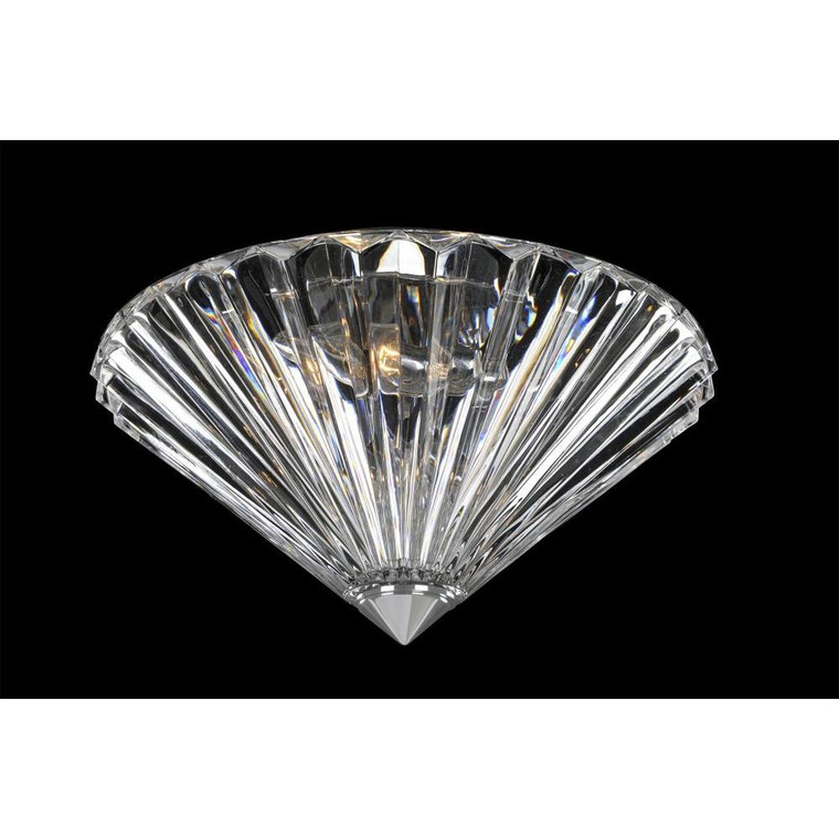 Chauvet Luxury Crystal Flush Mount Light – Polished Chrome
