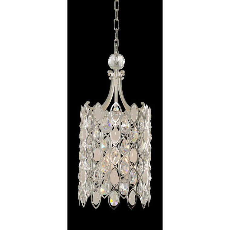 Prive Luxury Crystal Island Candelier – Two Tone Silver