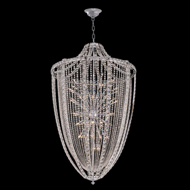 Scudo Luxury Crystal Pendant – Polished Chrome