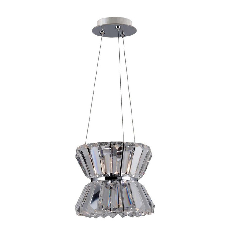Armanno Luxury Crystal Wall Sconce – Polished Chrome