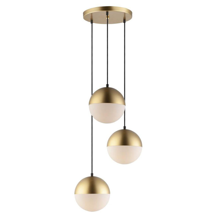 16.5 Inch Pendant – Metallic Gold