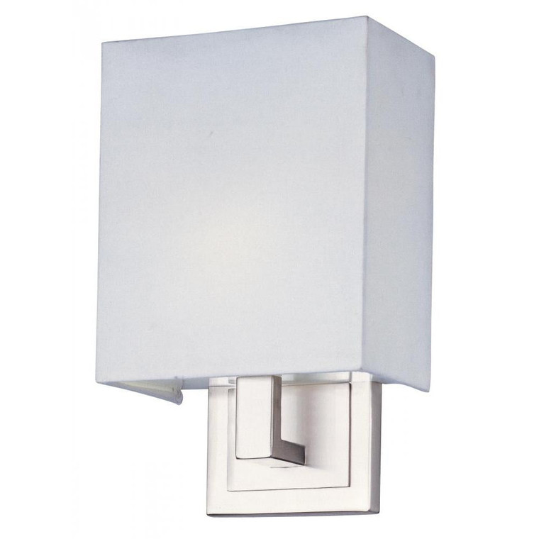 7 Inch Wall Sconce – Satin Nickel