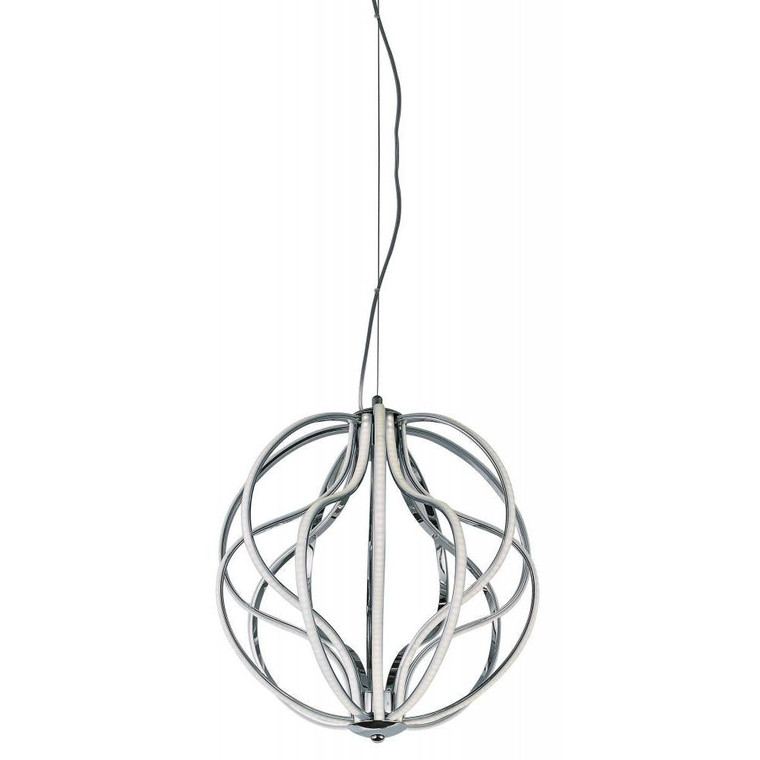 17 Inch Pendant – Polished Chrome