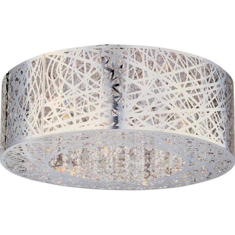 23.5 Inch Flush Mount – Polished Chrome