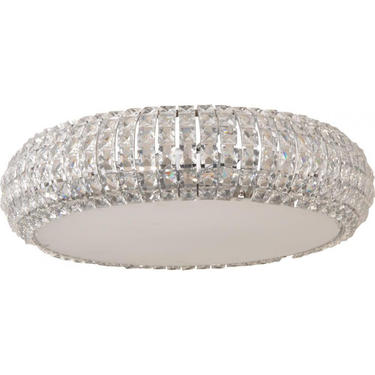 15.75 Inch Flush Mount – Polished Chrome