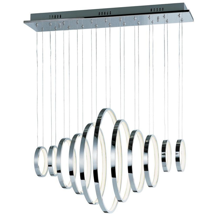20 Inch Linear Pendant – Polished Chrome