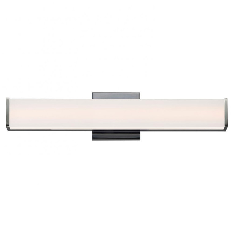 0 Inch Vanity Light – Satin Nickel