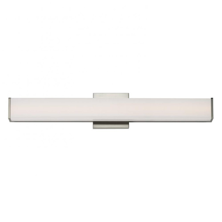 0 Inch Vanity Light – Satin Nickel