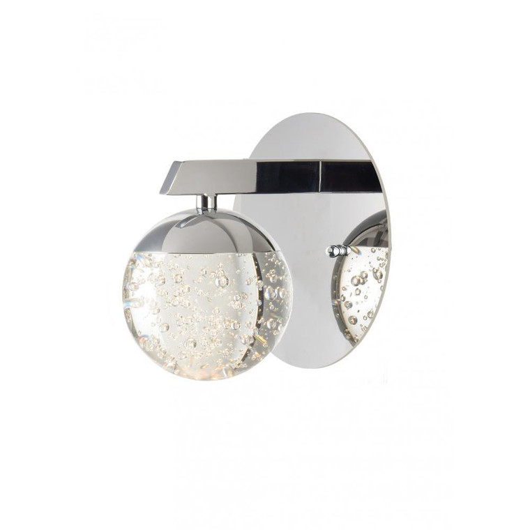 6 Inch Wall Sconce – Polished Chrome