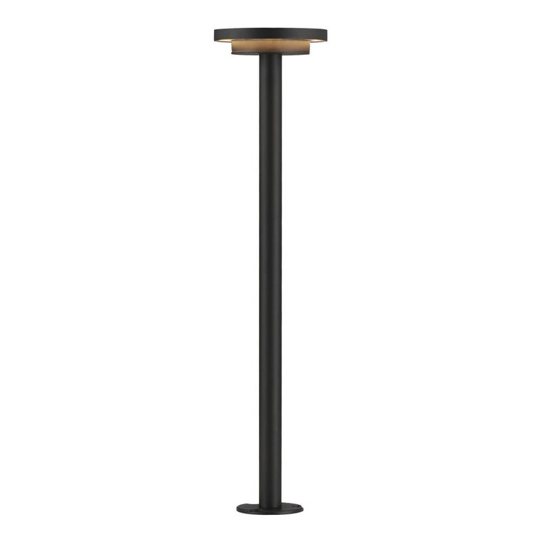 Alumilux Bollard 6 Inch Outdoor Pathway Light – Black – E41450-BK-24