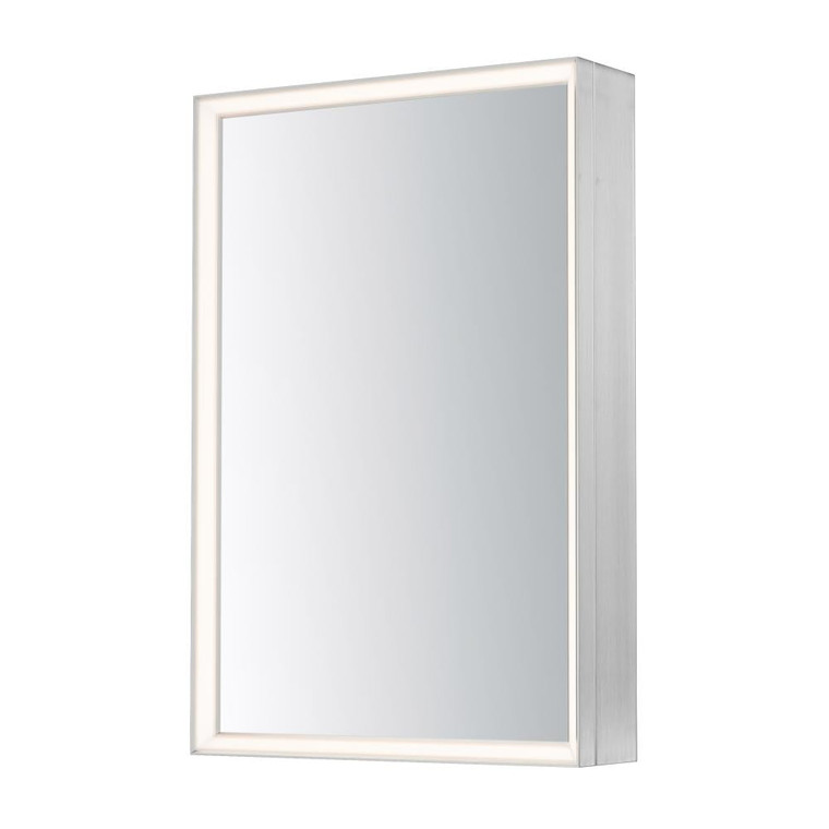 Bevel 24 Inch LED Mirror – Satin Nickel – E42065-SN