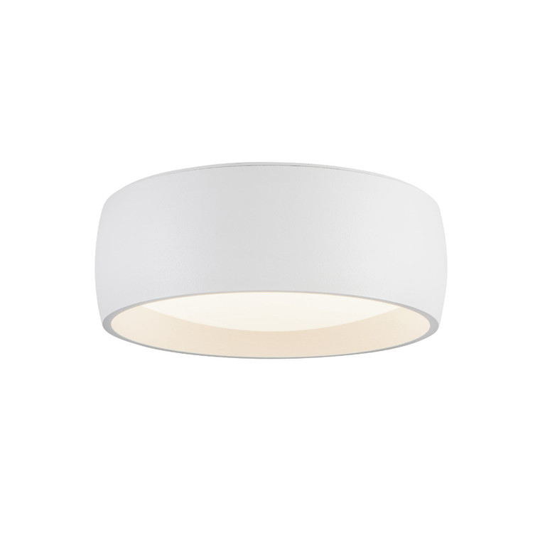 Savile 6-in White LED Flush Mount