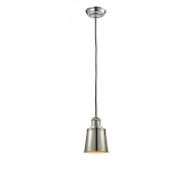 Addison - 1 Light - 5 inch - Polished Nickel - Cord hung - Mini Pendant