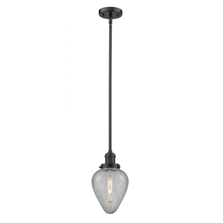 Geneseo - 1 Light - 7 inch - Oil Rubbed Bronze - Stem Hung - Mini Pendant