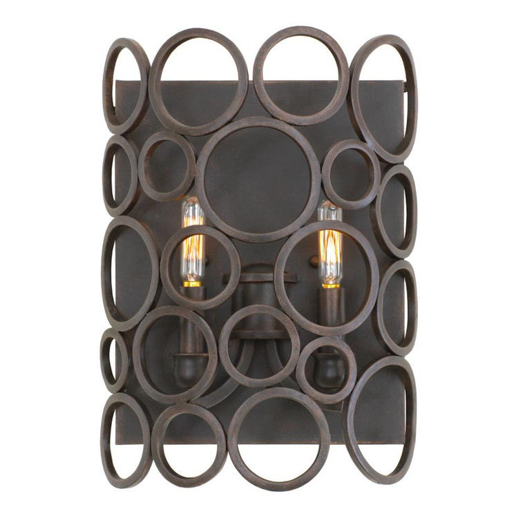 Ashbourne 10 Inch Wall Sconce – Heirloom Bronze – 2763HB