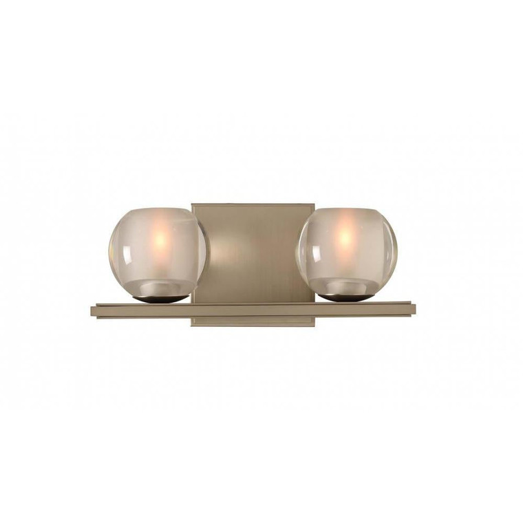 Corona 12 Inch Bath Vanity Light – Satin Nickel – 315032SN
