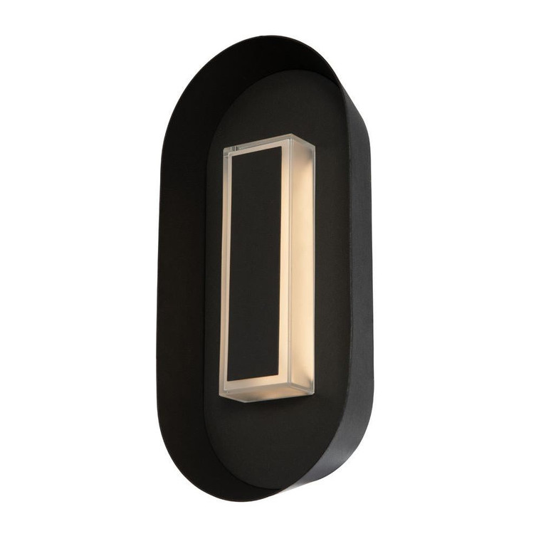Prescott Outdoor 3 Inch Wall Lantern – Matte Black – 405121MB