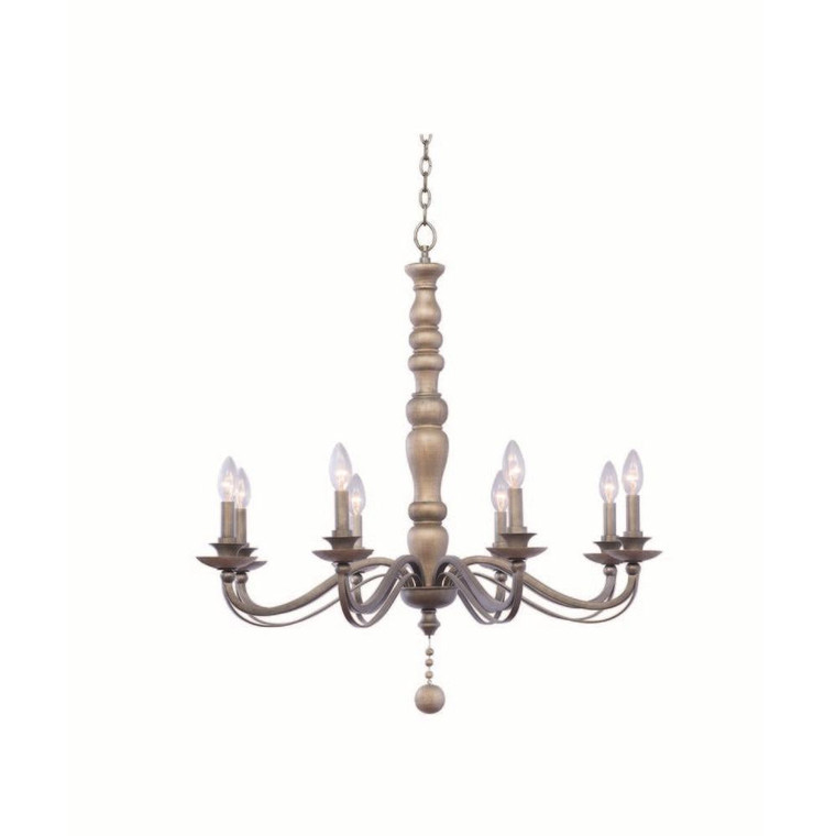 Colony 32 Inch Wall Sconce – Dune Silver – 506352DS