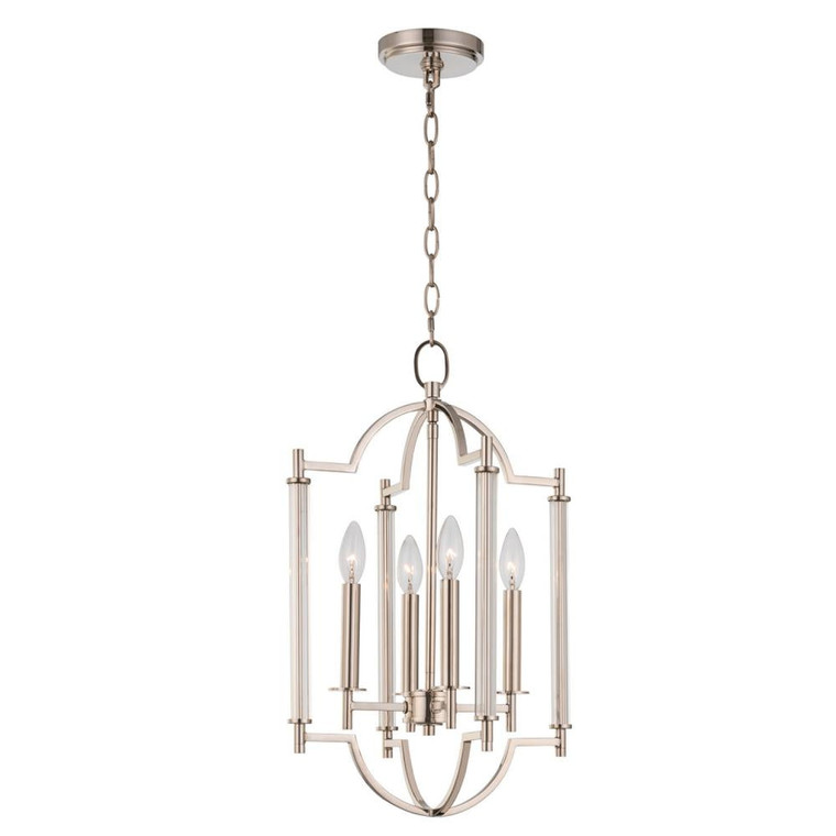 Provence 14 Inch Chandelier – Polished Nickel – 512971PN