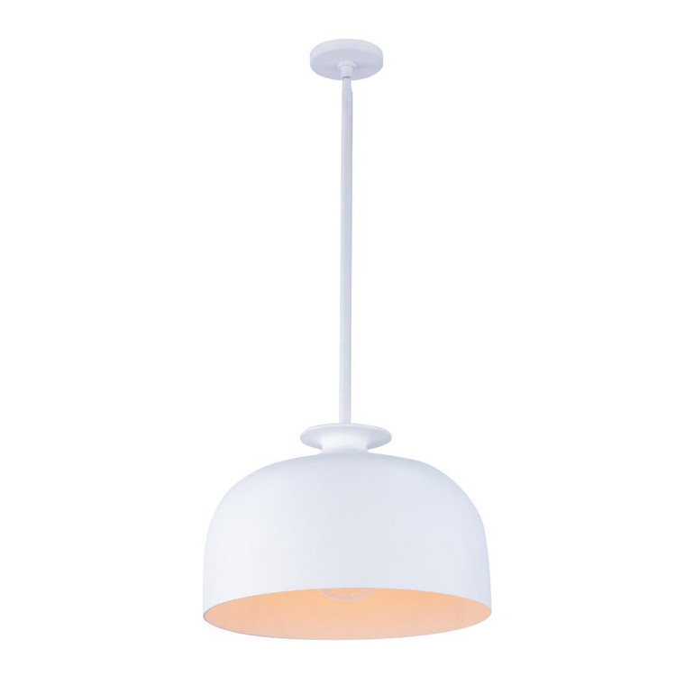 Gabardine 18 Inch Pendant – Matte White – 520256MW