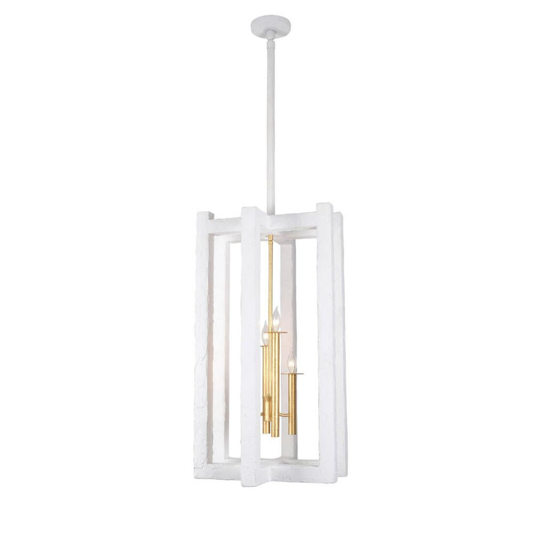 Duo 18 Inch Wall Sconce – Soft Gold and White – 522251SGLW