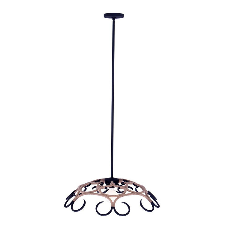 Ferrum 28 Inch Pendant – Matte Black – 522756MB
