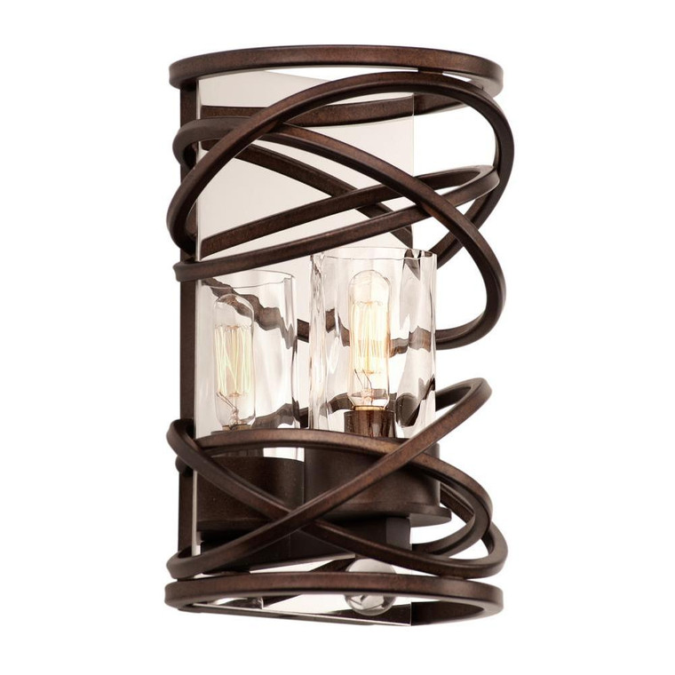 Eternity 7 Inch Wall Sconce – Etruscan Bronze – 6601EZ