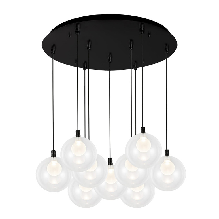 Bolla, Multi Pendant, 19.62" – Black – MP3106BK-09