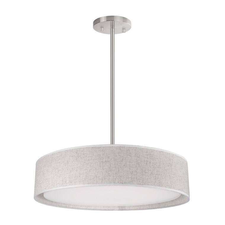 Dalton, Pendant, 20" – Beige – PD7920-BE