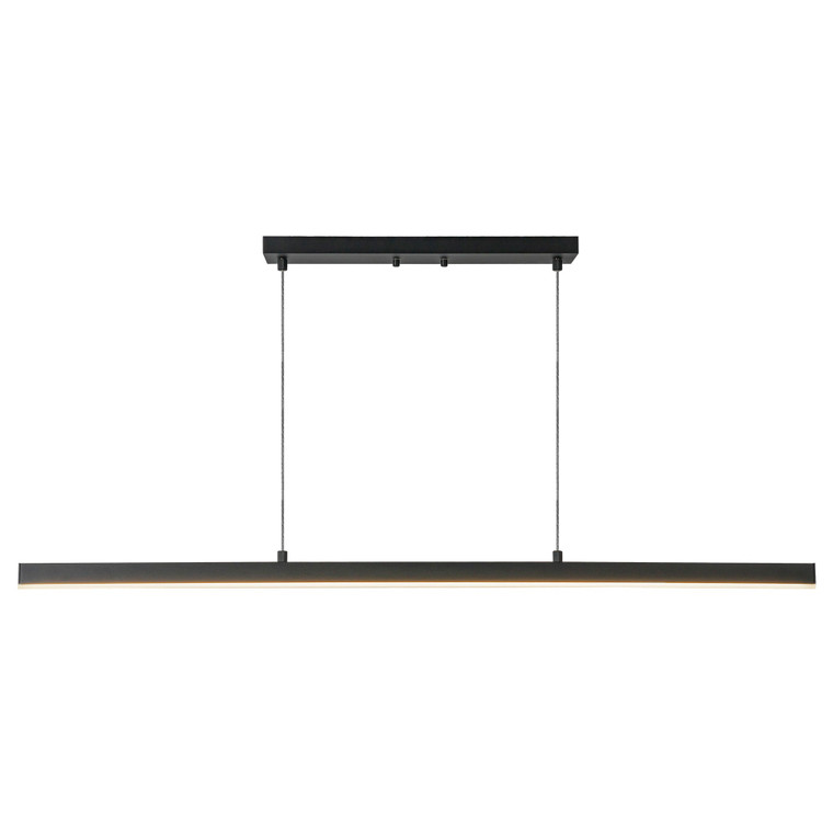Vega 45-in Black LED Linear Pendant