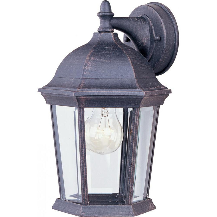 Builder Cast 8 Inch Outdoor Wall Lantern – Rust Patina