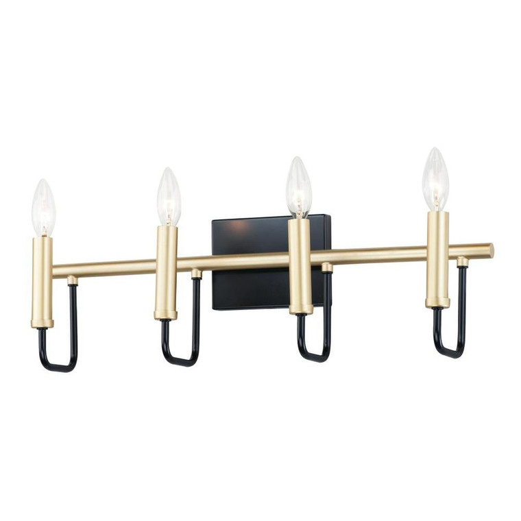 Sullivan Wall Sconce - Black / Gold