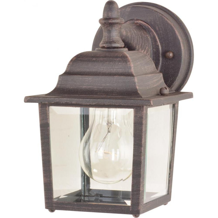 Builder Cast 5.5 Inch Outdoor Wall Lantern – Rust Patina