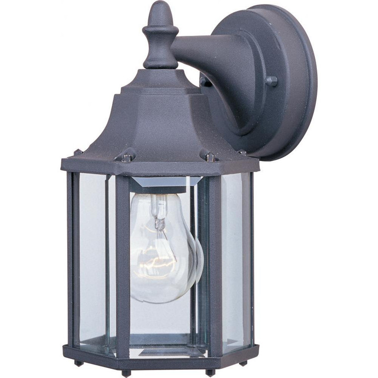 Builder Cast 5.5 Inch Outdoor Wall Lantern – Black