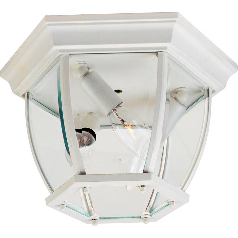 Crown Hill 11 Inch Flush Mount Light – White