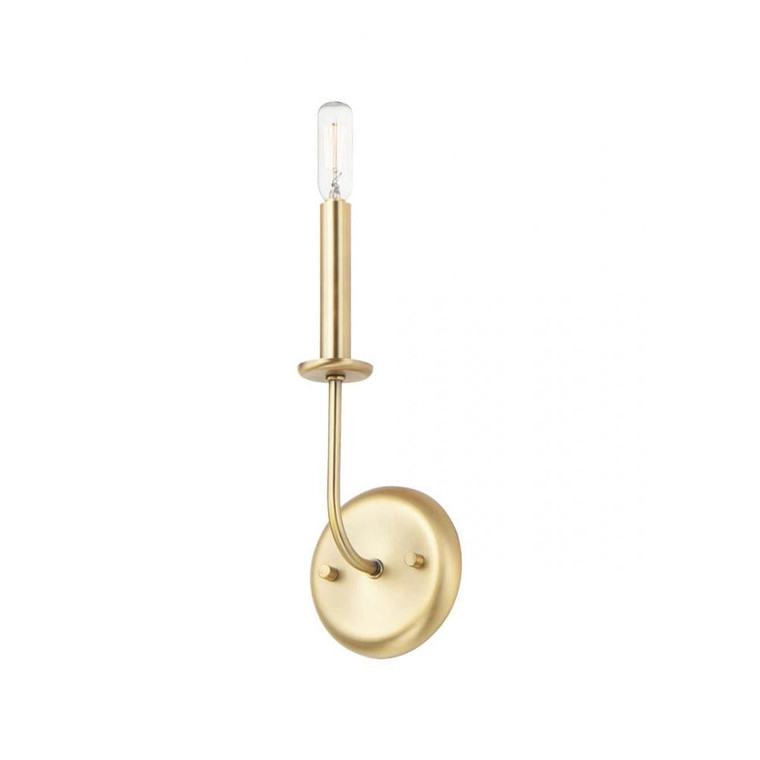 Wesley 4.75 Wall Sconce - Satin Brass