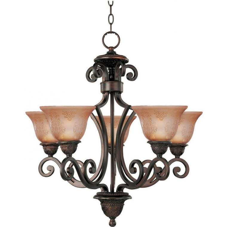 Symphony 26 Inch Semi Flush Mount Light – Oil Rubbed Bronze