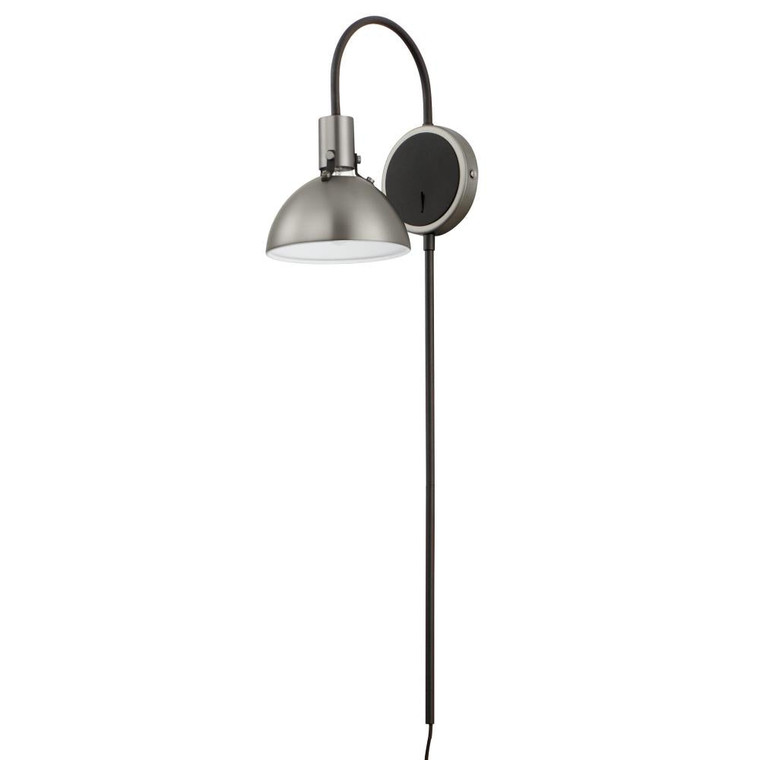 Dawn 7 Wall Sconce - Satin Nickel