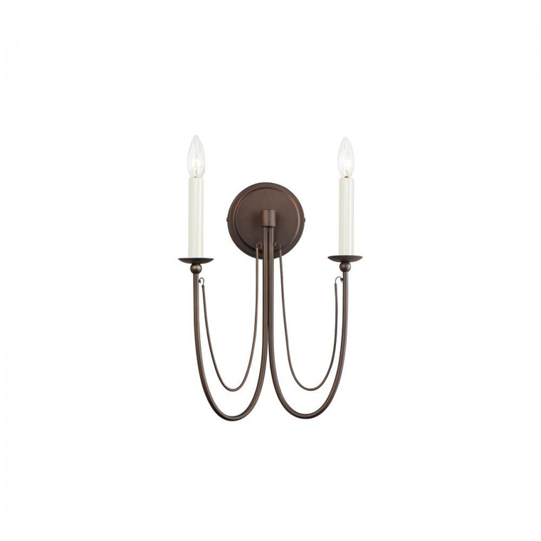 Plumette 14 Wall Sconce - Chestnut Bronze