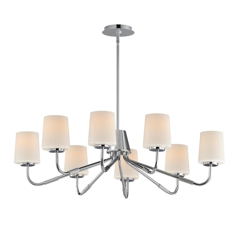 Durham 34.25 Inch Chandelier – Polished Chrome