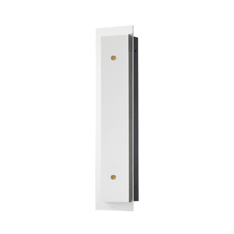 Spectre 6 Wall Sconce - Black / Natural Aged Brass