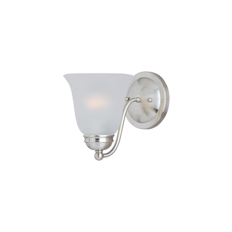 Basix 6 Wall Sconce - Satin Nickel