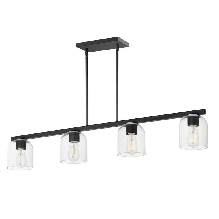 Scoop 46 Inch Linear Pendant – Black