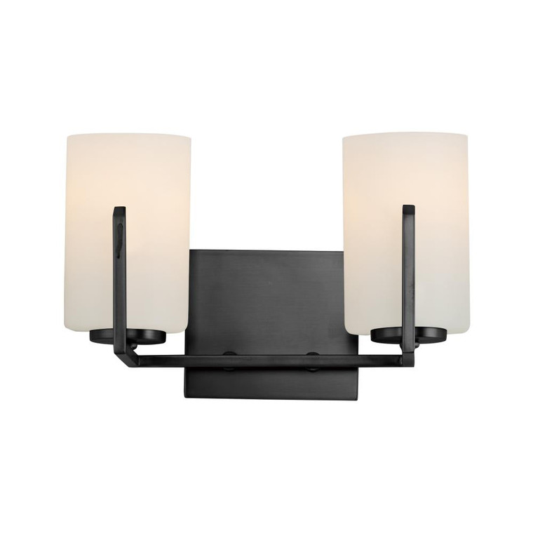 12 Inch 12.5 Bathroom Vanity - 12 Inch Bathroom Vanity Light – Black